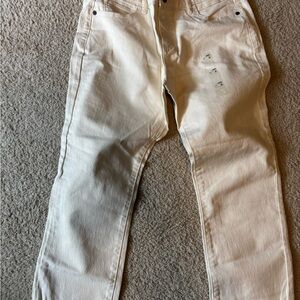 NEW Vera Wang Cream Straight Jeans